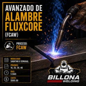 Taller Avanzado de alambre Fluxcore